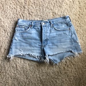 Agolde Jean Parker Jean Shorts